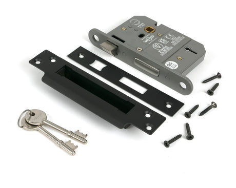 From The Anvil - Aged Bronze 3" 5 Lever BS Sash Lock | Sku. 51351 | Trade Door Handles.