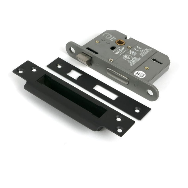 From The Anvil - Aged Bronze 3" 5 Lever BS Sash Lock | Sku. 51351 | Trade Door Handles.