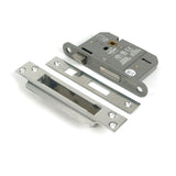From The Anvil - Polished SS 3" 5 Lever BS Sash Lock | Sku. 51353 | Trade Door Handles.