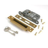 From The Anvil - Satin Brass 2.5" 5 Lever BS Sash Lock KA | Sku. 51357 | Trade Door Handles.