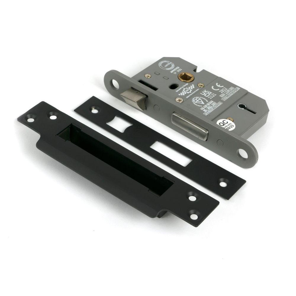 From The Anvil - Aged Bronze 2.5" 5 Lever BS Sash Lock KA | Sku. 51361 | Trade Door Handles.