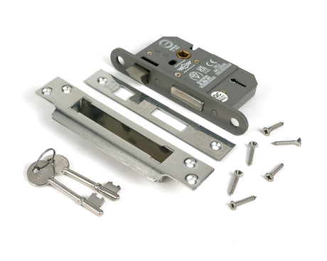 From The Anvil - Polished SS 2.5" 5 Lever BS Sash Lock KA | Sku. 51363 | Trade Door Handles.