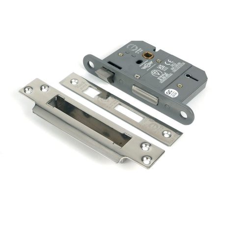 From The Anvil - Polished Chrome 3" 5 Lever BS Sash Lock KA | Sku. 51369 | Trade Door Handles.