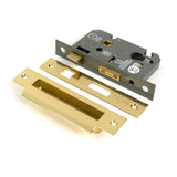 From The Anvil - Polished Brass 2.5" Euro Profile Sash Lock | Sku. 51375 | Trade Door Handles.