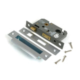 From The Anvil - Satin Chrome 2.5" Euro Profile Sash Lock | Sku. 51380 | Trade Door Handles.