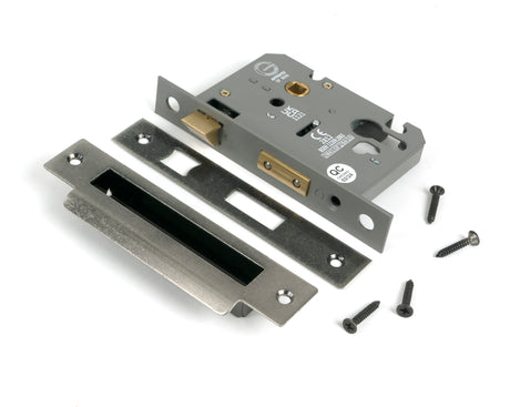 From The Anvil - Pewter 3" Euro Profile Sash Lock | Sku. 51384 | Trade Door Handles.