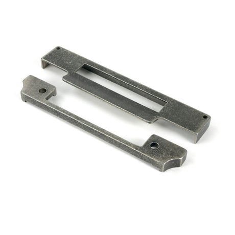 From The Anvil - Pewter Rebate Kit for Euro Sash Lock | Sku. 51394 | Trade Door Handles.