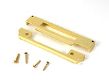 High quality image of From The Anvil - Polished Brass Rebate Kit for Euro Sash Lock | Sku. 51395 available to order from Trade Door Handles in Kendal.