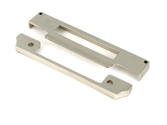 From The Anvil - Polished Nickel Rebate Kit for Euro Sash Lock | Sku. 51398 | Trade Door Handles.