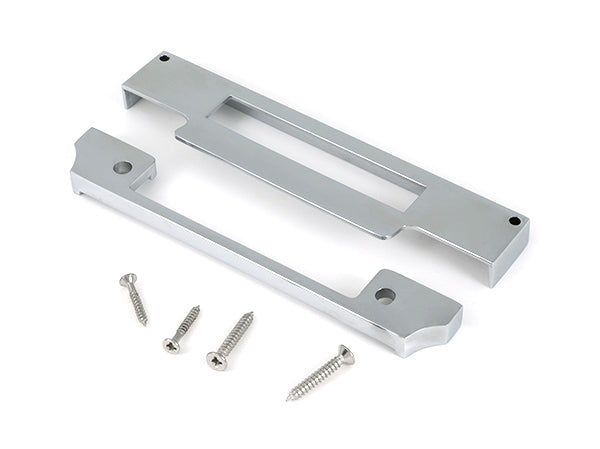 From The Anvil - Polished Chrome ½" Rebate Kit for Euro Sash Lock