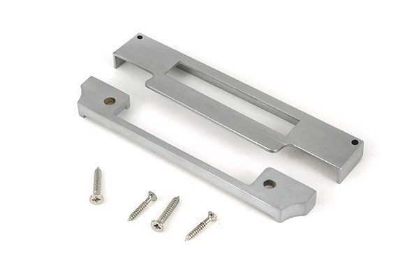 From The Anvil - Satin Chrome ½" Rebate Kit for Euro Sash Lock