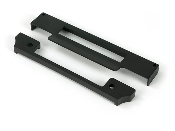 High quality image of From The Anvil - Aged Bronze Rebate Kit for Euro Sash Lock | Sku. 51401 | available to order from Trade Door Handles in Kendal.