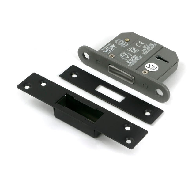 From The Anvil - Aged Bronze 2.5" 5 Lever BS Dead Lock | Sku. 51411 | Trade Door Handles.