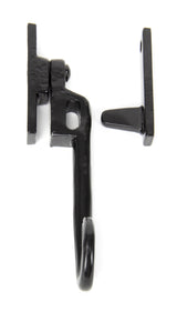 From The Anvil - Black Locking Night-Vent Monkeytail Fastener - LH | Sku. 51417L | Trade Door Handles.