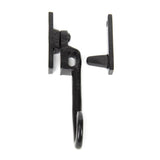 From The Anvil - Black Locking Night-Vent Monkeytail Fastener - LH | Sku. 51417L | Trade Door Handles.