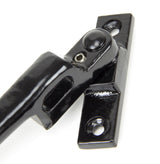 From The Anvil - Black Locking Night-Vent Monkeytail Fastener - LH | Sku. 51417L | Trade Door Handles.