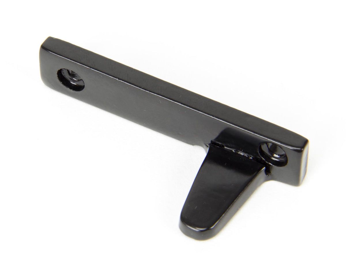 From The Anvil - Black Locking Night-Vent Monkeytail Fastener - LH | Sku. 51417L | Trade Door Handles.