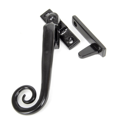 From The Anvil - Black Locking Night-Vent Monkeytail Fastener - LH | Sku. 51417L | Trade Door Handles.