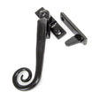 From The Anvil - Black Locking Night-Vent Monkeytail Fastener - LH | Sku. 51417L | Trade Door Handles.