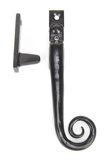 From The Anvil - Black Locking Night-Vent Monkeytail Fastener - RH | Sku. 51417R | Trade Door Handles.