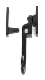 From The Anvil - Black Locking Night-Vent Monkeytail Fastener - RH | Sku. 51417R | Trade Door Handles.