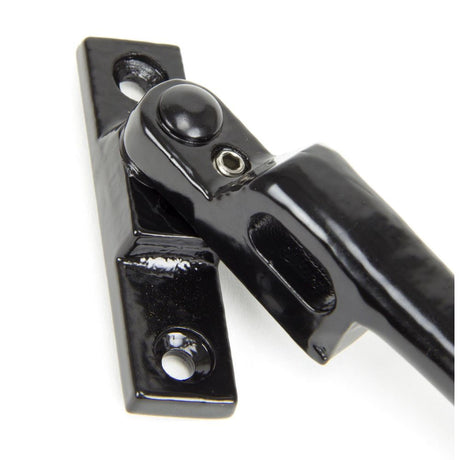 From The Anvil - Black Locking Night-Vent Monkeytail Fastener - RH | Sku. 51417R | Trade Door Handles.