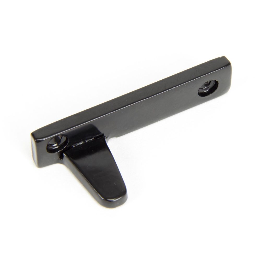 From The Anvil - Black Locking Night-Vent Monkeytail Fastener - RH | Sku. 51417R | Trade Door Handles.
