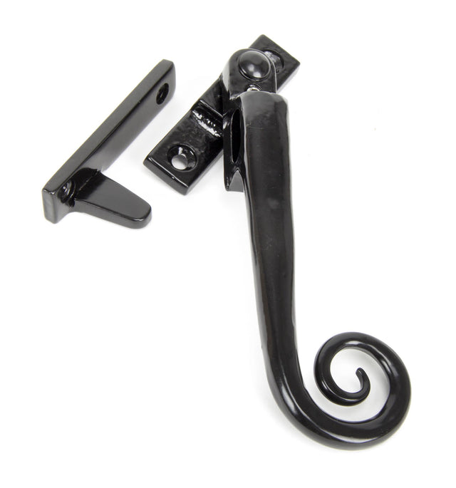 From The Anvil - Black Locking Night-Vent Monkeytail Fastener - RH | Sku. 51417R | Trade Door Handles.