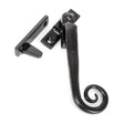 From The Anvil - Black Locking Night-Vent Monkeytail Fastener - RH | Sku. 51417R | Trade Door Handles.