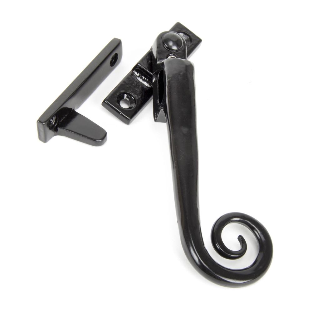 From The Anvil - Black Locking Night-Vent Monkeytail Fastener - RH | Sku. 51417R | Trade Door Handles.