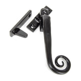 From The Anvil - Black Locking Night-Vent Monkeytail Fastener - RH | Sku. 51417R | Trade Door Handles.