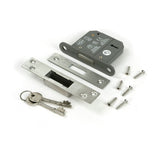 From The Anvil - Satin Chrome 3" 5 Lever BS Dead Lock | Sku. 51422 | Trade Door Handles.