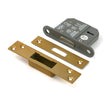 From The Anvil - Satin Brass 2.5" 5 Lever BS Dead Lock KA | Sku. 51429 | Trade Door Handles.