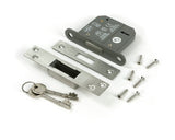 From The Anvil - Satin Chrome 3" 5 Lever BS Dead Lock KA | Sku. 51442 | Trade Door Handles.