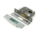 From The Anvil - Polished Chrome 2.5" Euro Profile Dead Lock | Sku. 51451 | Trade Door Handles.