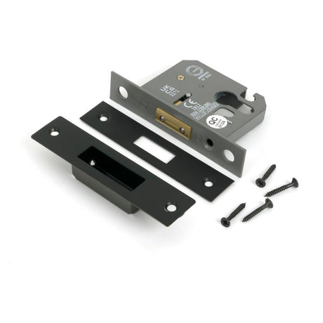 From The Anvil - Aged Bronze 2.5" Euro Profile Dead Lock | Sku. 51453 | Trade Door Handles.