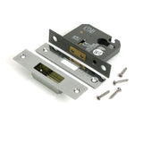 From The Anvil - Polished SS 2.5" Euro Profile Dead Lock | Sku. 51455 | Trade Door Handles.