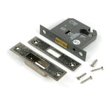 From The Anvil - Pewter 3" Euro Profile Dead Lock | Sku. 51456 | Trade Door Handles.