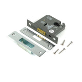 From The Anvil - Polished Chrome 3" Euro Profile Dead Lock | Sku. 51461 | Trade Door Handles.