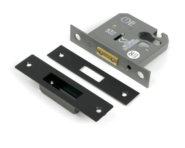 From The Anvil - Aged Bronze 3" Euro Profile Dead Lock | Sku. 51463 | Trade Door Handles.