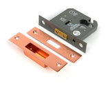 From The Anvil - Polished Bronze 3" Euro Profile Dead Lock | Sku. 51464 | Trade Door Handles.