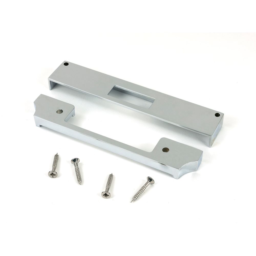 From The Anvil - Polished Chrome Rebate Kit for Euro Dead Lock | Sku. 51471 | Trade Door Handles.