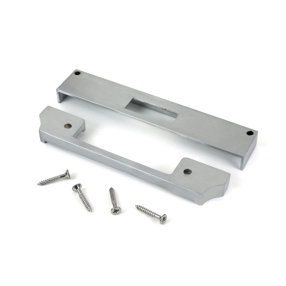 From The Anvil - Satin Chrome Rebate Kit for Euro Dead Lock | Sku. 51472 | Trade Door Handles.