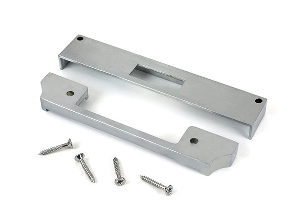 From The Anvil - Satin Chrome ½" Rebate Kit for Euro Dead Lock