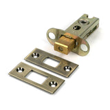 From The Anvil - Aged Brass 2.5" Heavy Duty Tubular Deadbolt | Sku. 51478 | Trade Door Handles.