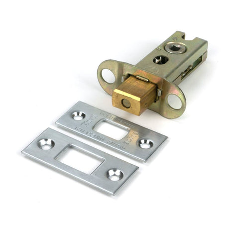 From The Anvil - Satin Chrome 2.5" Heavy Duty Tubular Deadbolt | Sku. 51482 | Trade Door Handles.