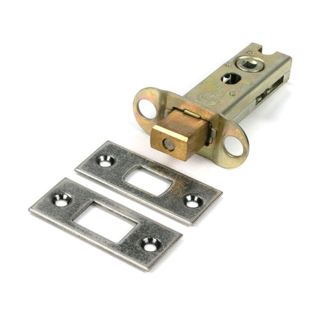 From The Anvil - Pewter 3" Heavy Duty Tubular Deadbolt | Sku. 51486 | Trade Door Handles.