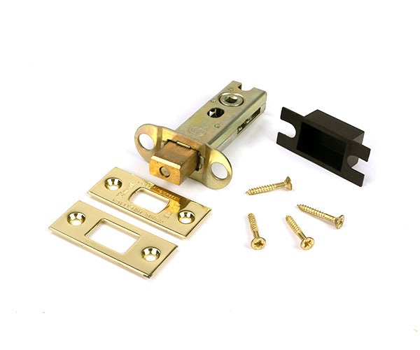 From The Anvil - Polished Brass 3" Heavy Duty Tubular Deadbolt