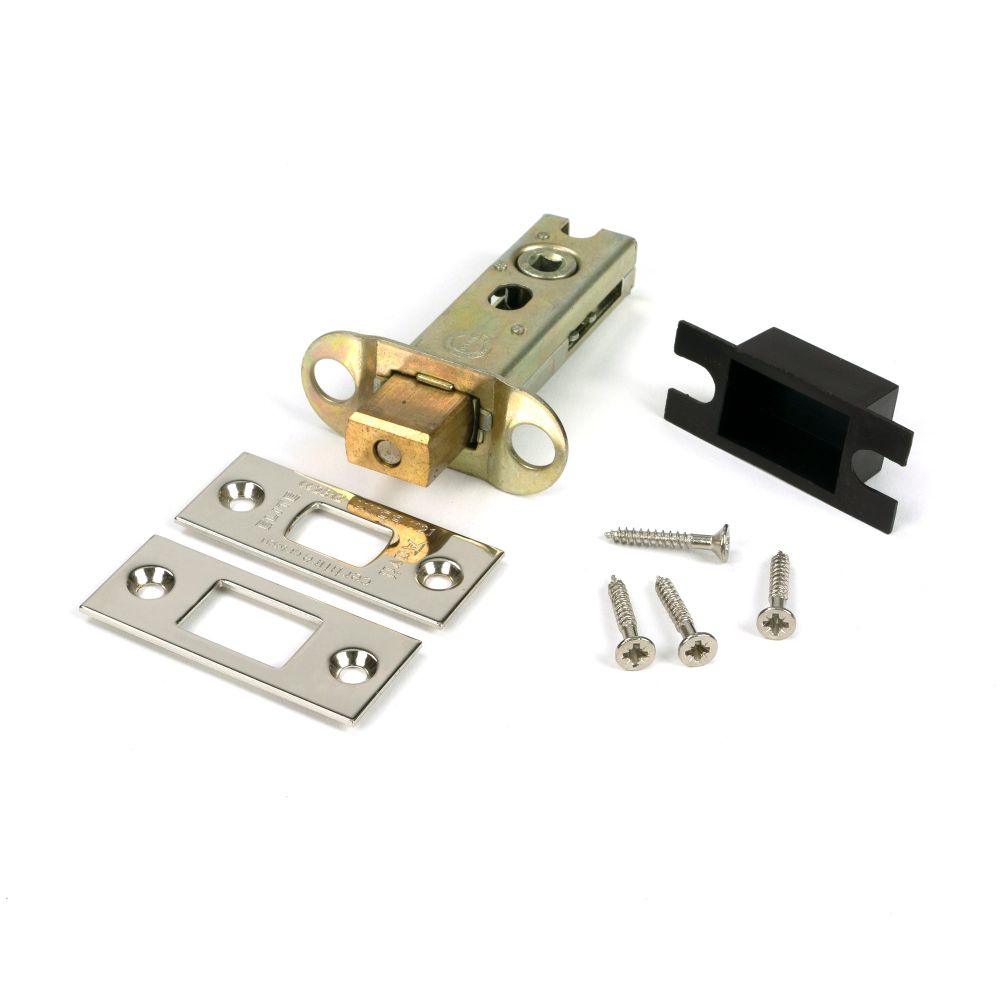 From The Anvil - Polished Nickel 3" Heavy Duty Tubular Deadbolt | Sku. 51490 | Trade Door Handles.