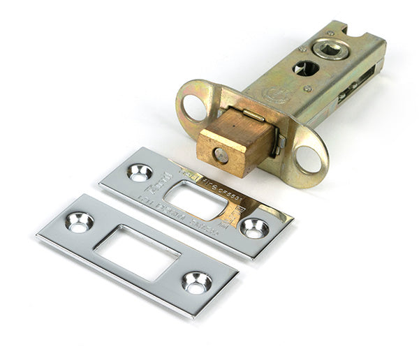 This is an image of From The Anvil - Polished Chrome 3" Heavy Duty Tubular Deadbolt available to order from Trade Door Handles in Kendal.